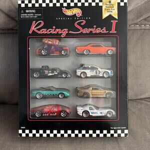1998 Hot Wheels Racing Series II 8 pack Set, 1/64, NIB